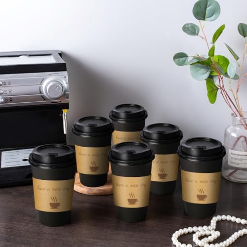 16 oz Coffee Cups 50 Pack (16oz-50p)