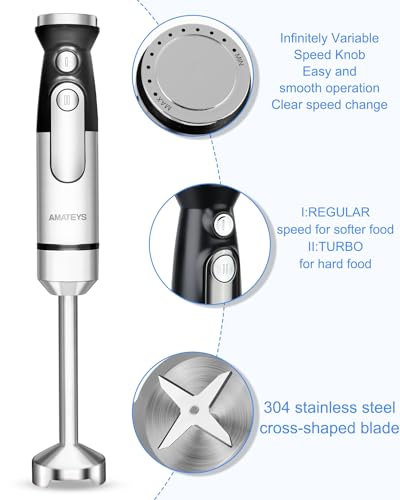 Immersion Hand Blender (Personal Blender)
