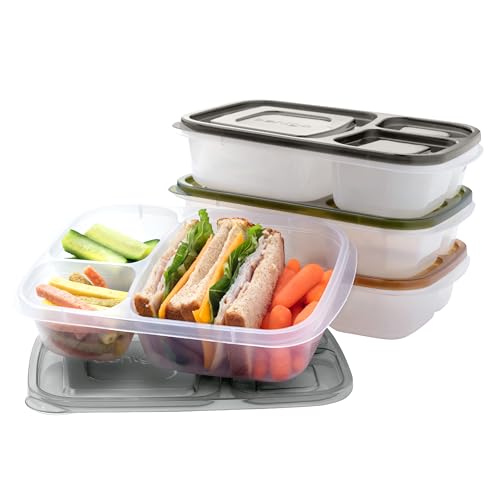 Easyboxes Stackable 3 (Earth Tones (4-Pack))