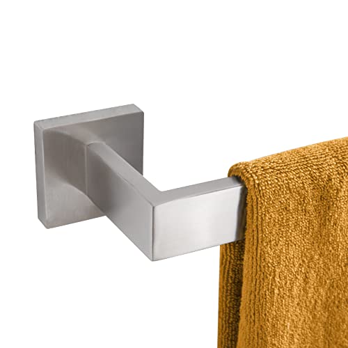 12 Inch Single Towel Bar (Brushed Steel / 12-Inch)
