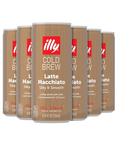 Ready To Drink Latte Macchiato Cold Brew Coffee (8.45 Fl Oz (Pack of 6))