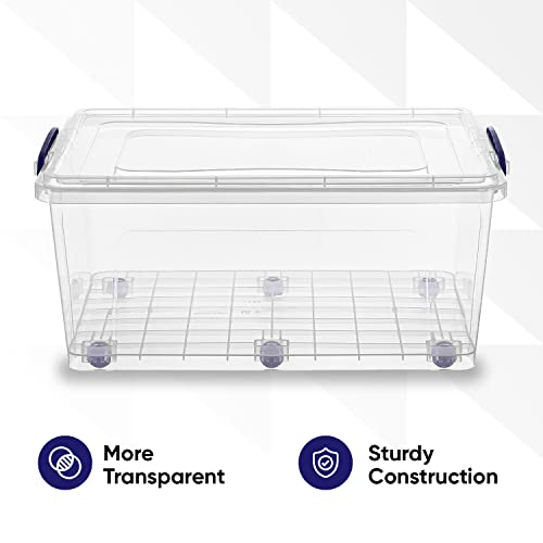 Storage Bins with Lids