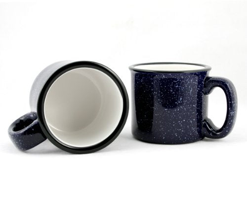 Ceramic Campfire Mug (Cobalt Blue)