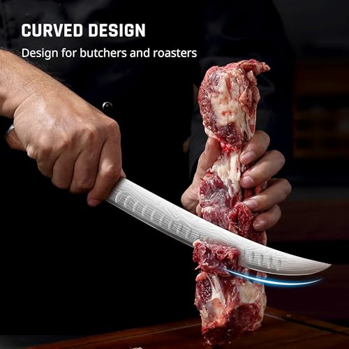 10 Inch Japanese Style Premium Natural Rosewood Butcher Knife (Breaking Knife)