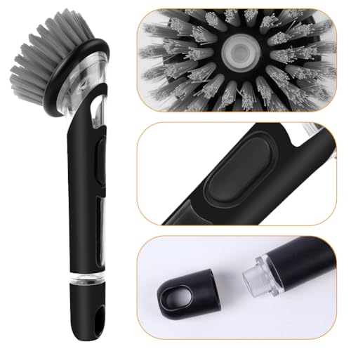 Dish Brush with Soap Dispenser