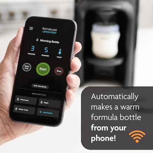 Formula Pro Advanced WiFi Formula Dispenser + Baby Bottle Maker (Black)