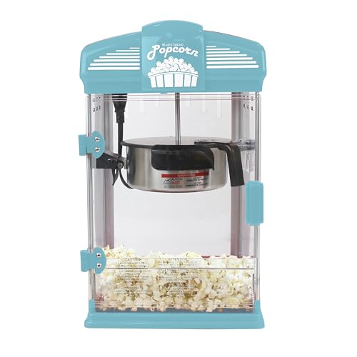 Theater Crazy Popcorn Machine (Blue)