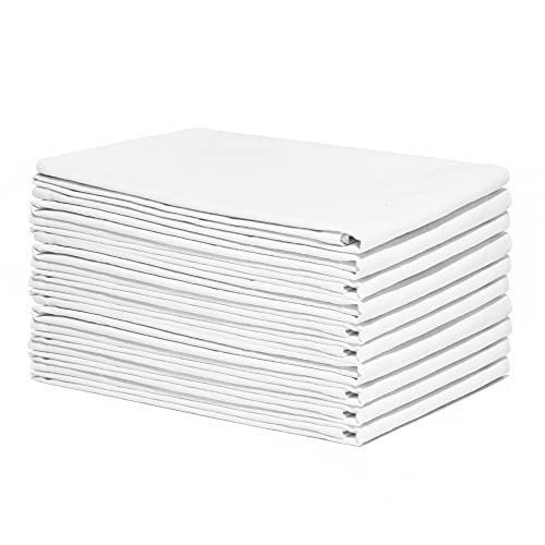 Organic Cotton White Dish Towels (White)