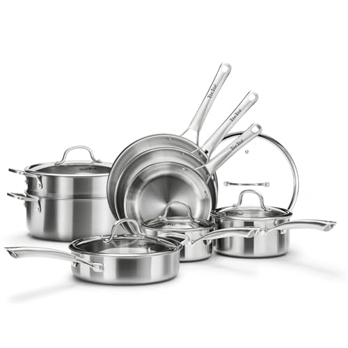 Stainless Steel Cookware Set (Stainless Steel)