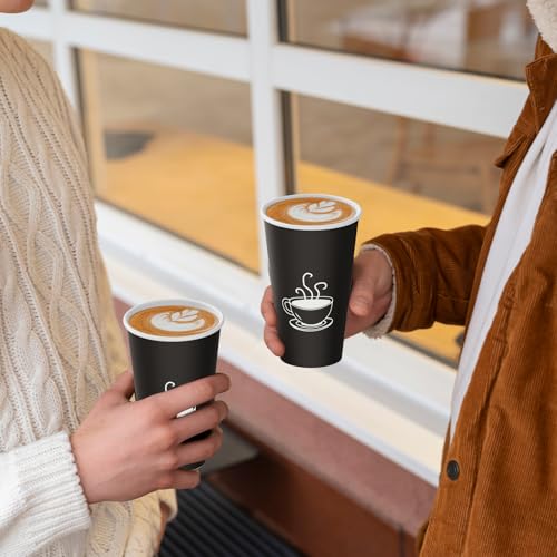 16 oz Paper Coffee cups (210 Count(Pack of 1,16OZ))