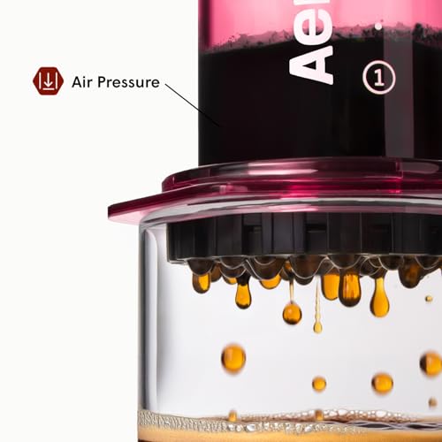 Clear Pink Coffee Press (Pink / Standard)