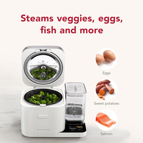 8 Cup Grain and Rice Cooker (Porcelain White)