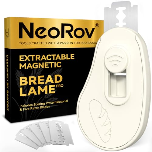 Extractable & Magnetic Bread Lame Dough Scoring Tool (Cream)