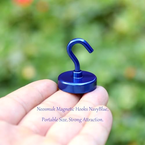 Magnetic Hooks (Navyblue / 1.02 inches)