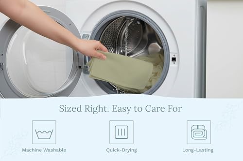 Organic Cotton Sage Flour Sack Kitchen Towels (Sage)