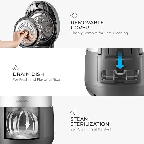 Twin Pressure Rice Cooker (10 Cup / Gray)