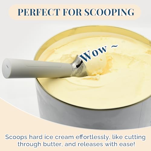 Heated Ice Cream Scoop Rechargeable (Gray / 2 oz)