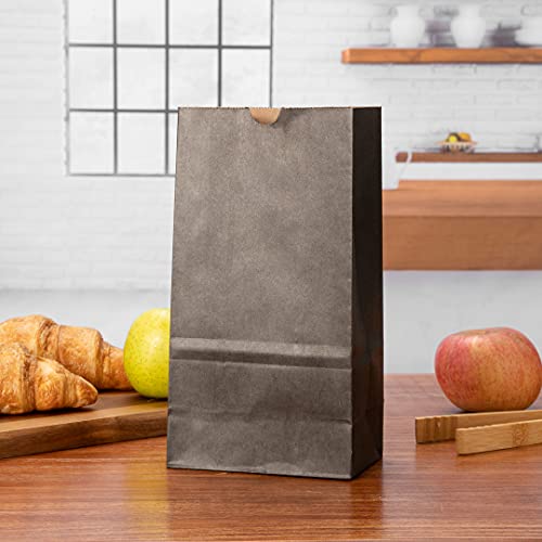 Bag Tek 4lb Paper Bags (4 lb / Black)