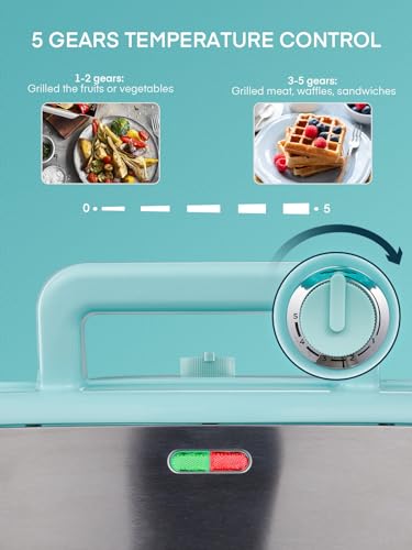 Waffle Maker 3 in 1 Sandwich Maker 1200W Panini Press