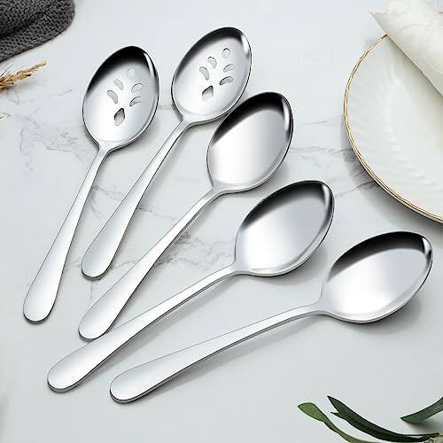 12 Piece Serving Spoons Set