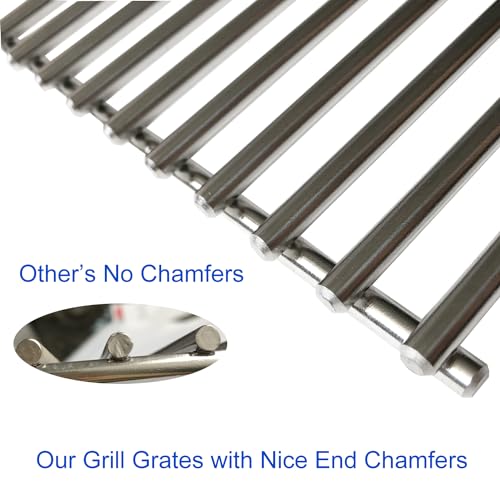 19.5" Cooking Grates for Weber Genesis 300 Series (2 PC - 7mm Grill Grate)