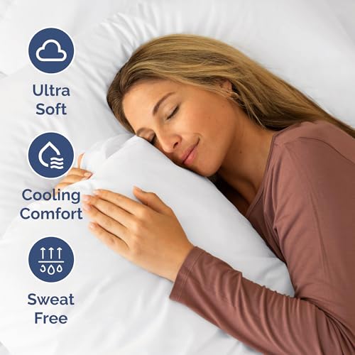 Short Queen Size 4 Piece Bed Sheet Set (01 - White / Short Queen)