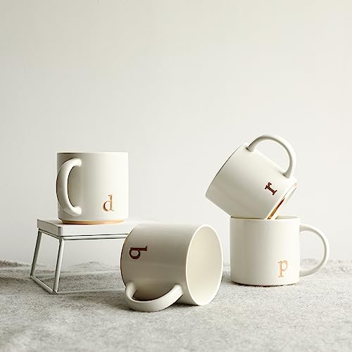 Ceramic Coffee Mug (gold-d)