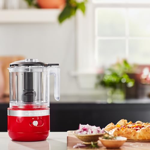 5 Cup Food Chopper Cordless KFCB519PA (Passion Red / 5 Cup / Cordless 5 Cup)