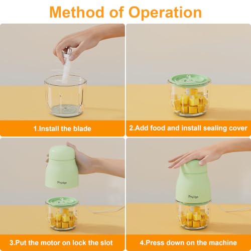 Upgraded Baby Food Maker (Mint Green)