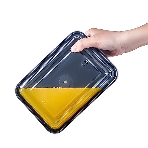 24 oz Meal Prep Containers With Lids Reusable 150 Pack Extra (24S-150)