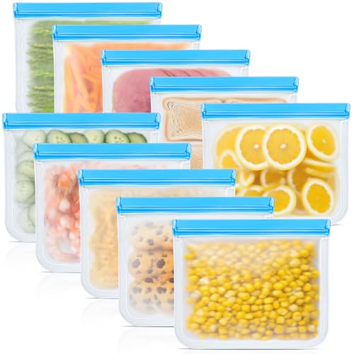 10 Pack Reusable Storage Bags (10 Count)