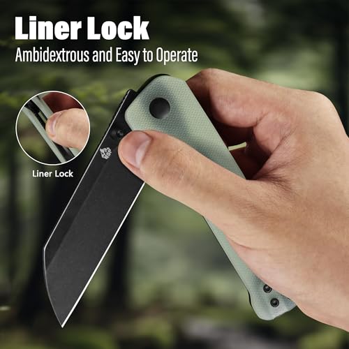Penguin V2 Folding Pocket Knife (Jade-Black)