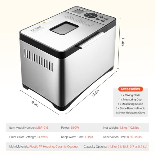 Bread Maker 19 (Silver)