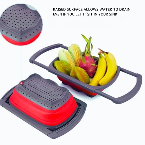 Collapsible Silicone Colander