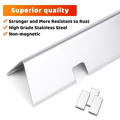 7635 15.3 inch Flavorizer Bars for Weber Spirit I&II 200 Series (15.3"×3.5"×2.51" - 67045 Spirit 200)