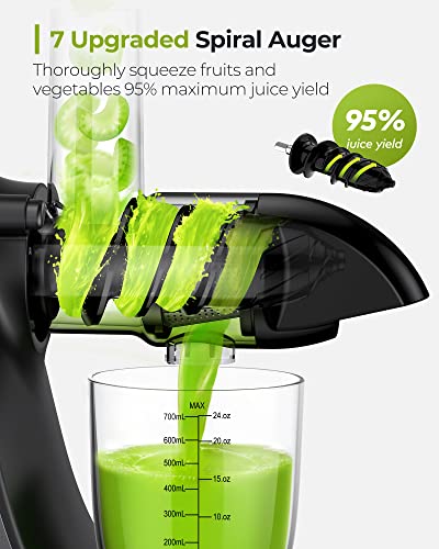 Slow Masticating Juicer with 2