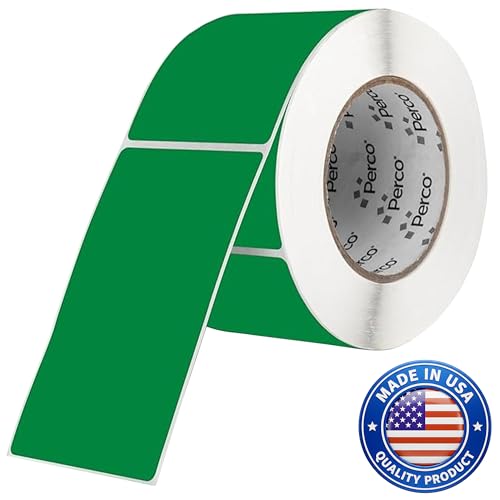 Green Labels 3x5 Inch 500 Stickers