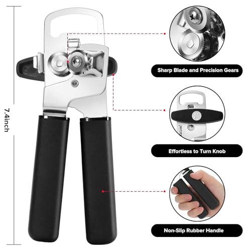 Multifunction Magnetic Manual Can Opener and Bottle Opener
