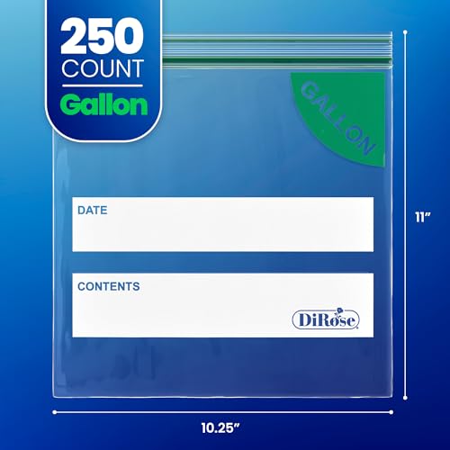 Gallon Bags Pack of 250 (250 Count)