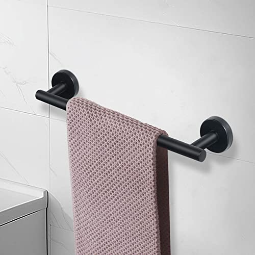 Bath Towel Bar (Matte Black / 16 Inch)