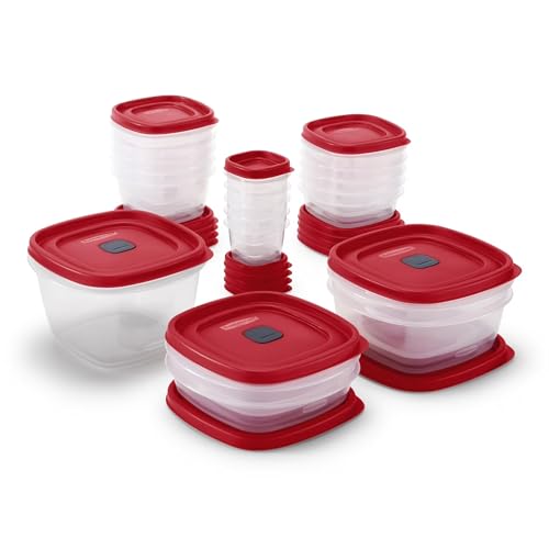 42 Piece Food Storage Containers with Lids (42-Piece)