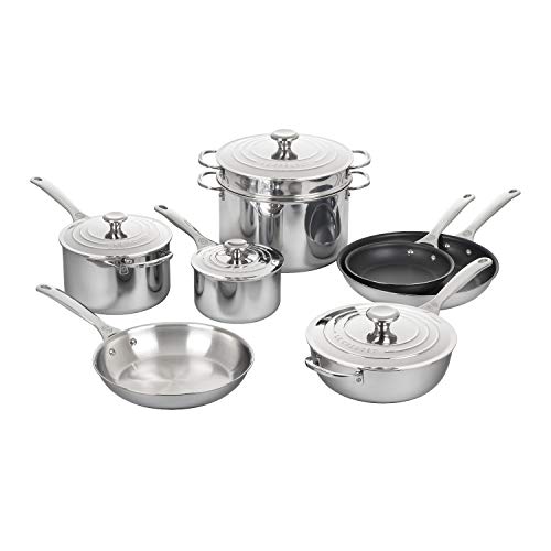 Tri Ply Stainless Steel 12 pc. Cookware Set (12 pc.)