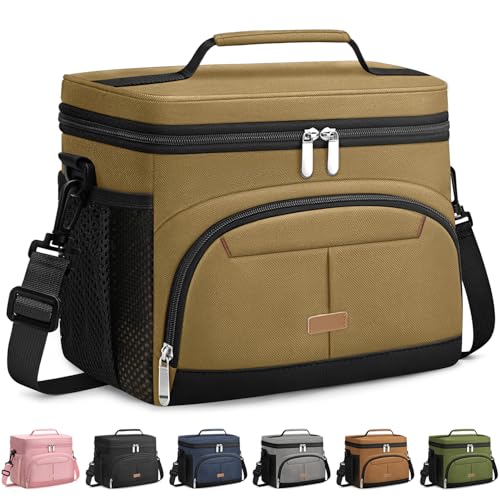 Lunch Box for Men Women Insulated Lunch Tote Cooler Bag Lunchbox