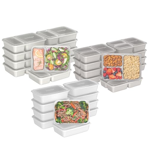Prep 60 Piece Meal Prep Kit (White Stone)