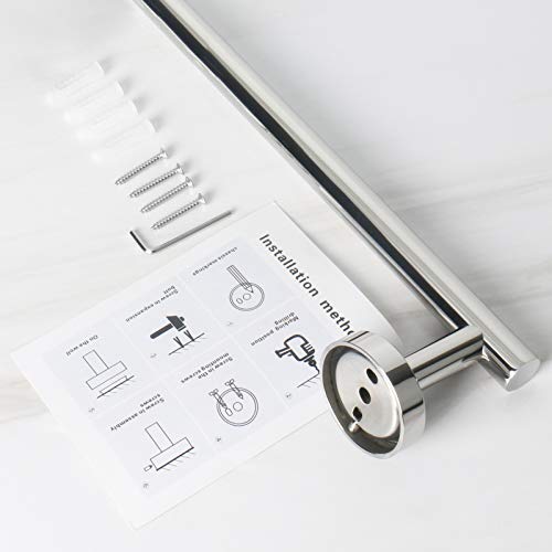 Bath Towel Bar (Chrome Finish / 9 Inch)