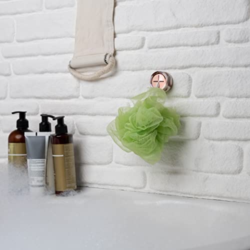 Towel Hooks Dish & Hand Towel Holder (8 Pack / Pink Candy)