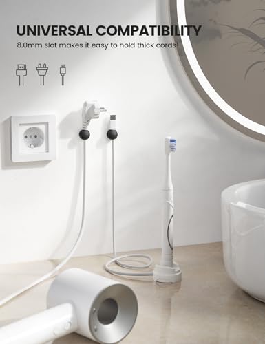 12 Pack Magnetic Cord Organizer (12Pack - Silicone Magnetic)