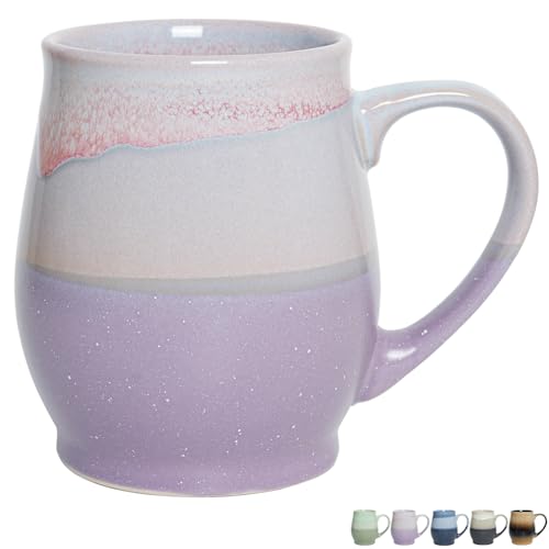 Extra Large Ceramic Coffee Mug (Purple)