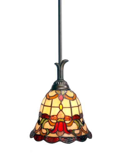 TH70101 Freeport Mini Pendant Light (47" Height / Red)