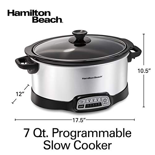 Set & Forget 7 Quart Programmable Slow Cooker (7 Quarts)